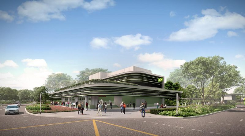 Turf City MRT Station