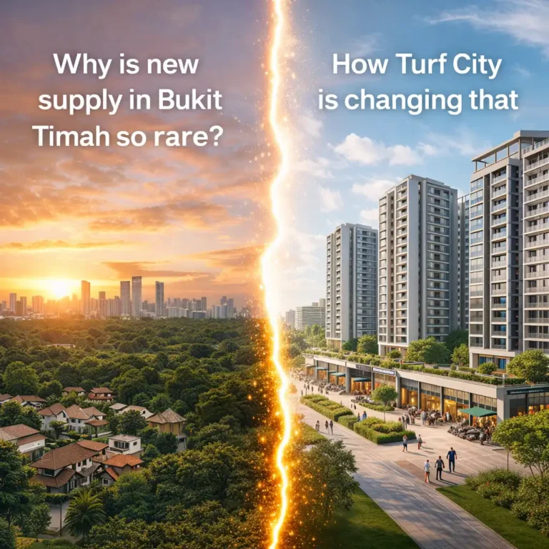 Read more about the article 🏘️ Why New Supply in Bukit Timah Is So Rare — And Why Turf City Matters