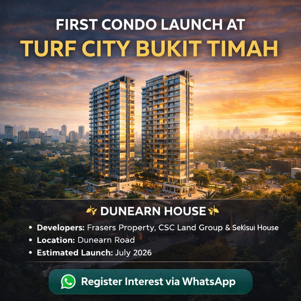 Read more about the article Dunearn House – First New Condo Launch at Turf City Bukit Timah (2026 Preview)